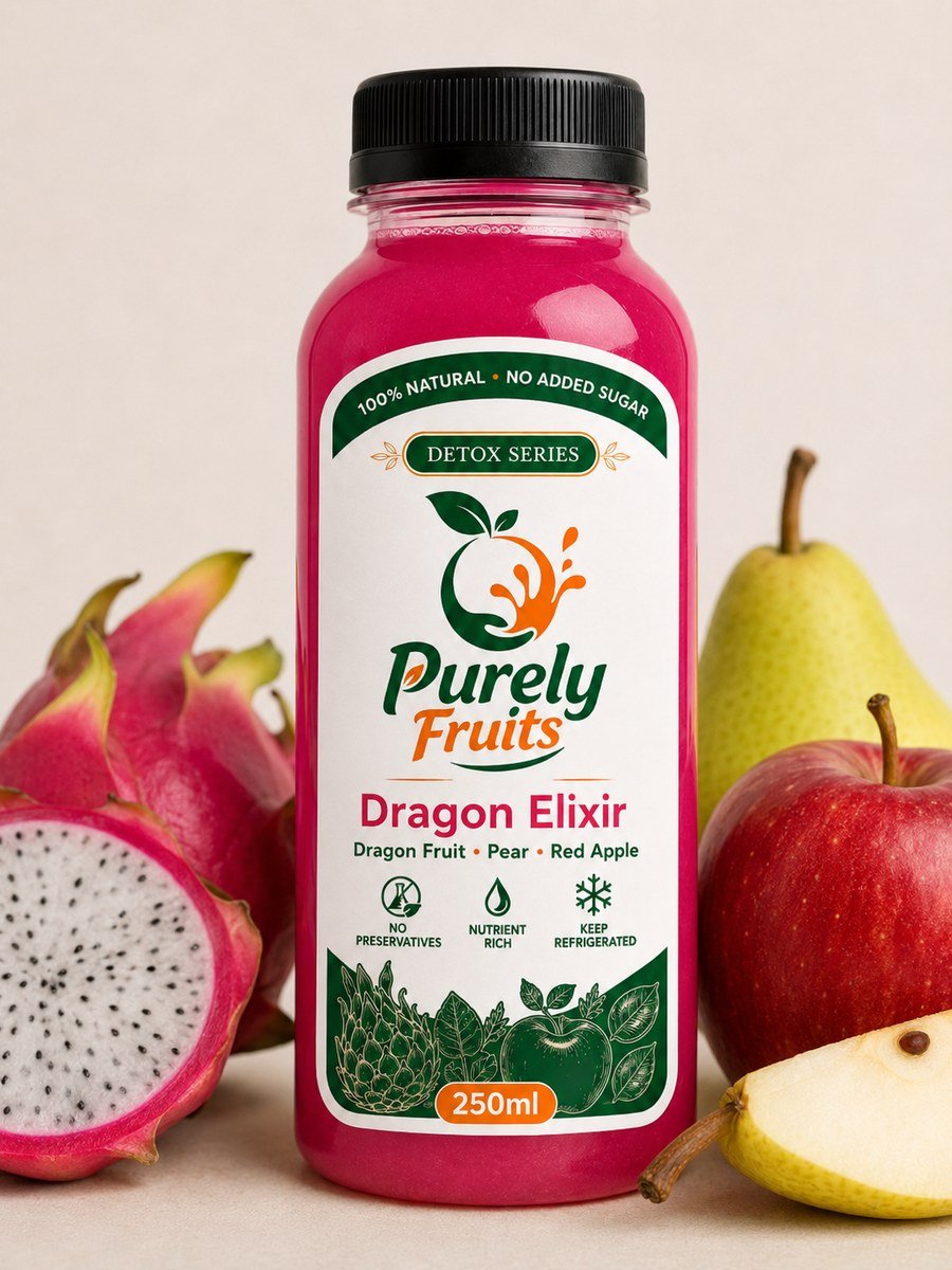 Dragon Elixir Purely Fruits 250ml bottle